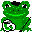 Artist Frog Icon